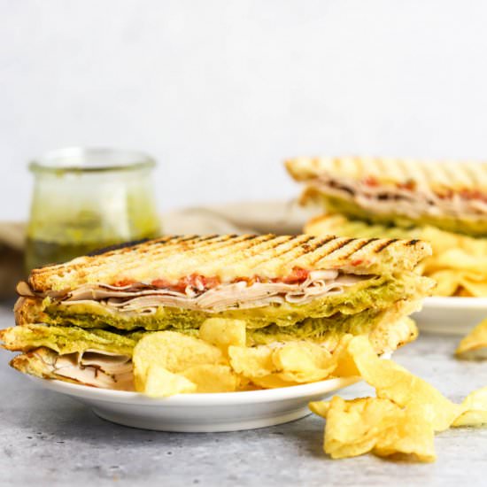 Turkey and Gouda Panini