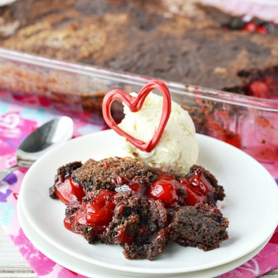 Chocolate Cherry Dump Cake Recipe
