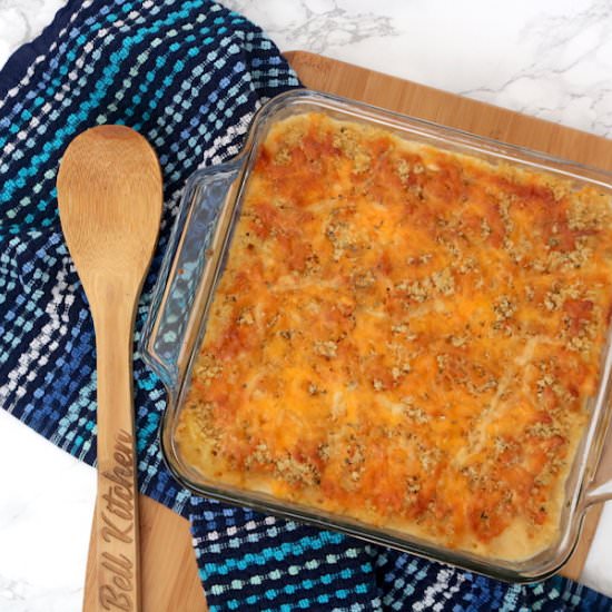 Homemade Baked Mac and Cheese