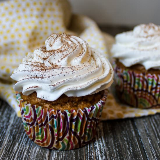 Pumpkin Spice Latte Cupcakes