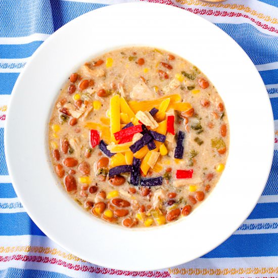 Crock Pot White Chicken Chili
