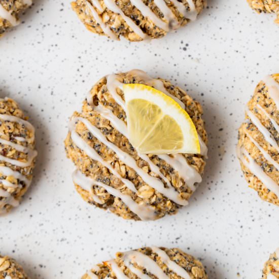 GF Lemon Poppyseed Cookies