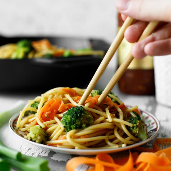Garlic Teriyaki Noodles
