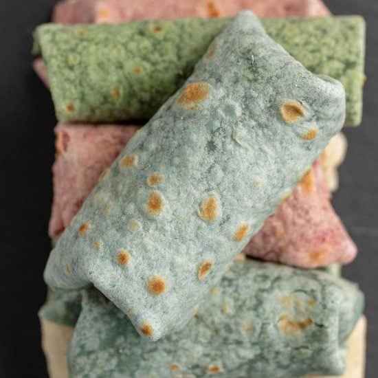 Colored Tortillas