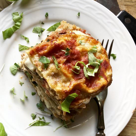 gluten-free (or-not) eggplant parm