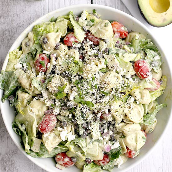 Avocado Tortellini Salad