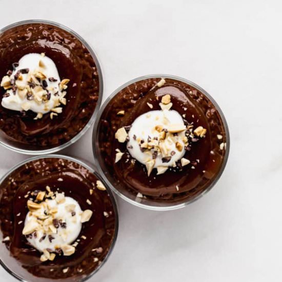 Snickers Chia Pudding