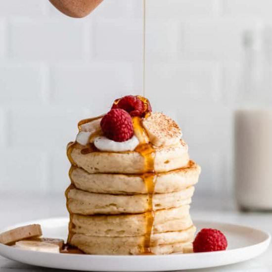 Vegan Oatmeal Pancakes
