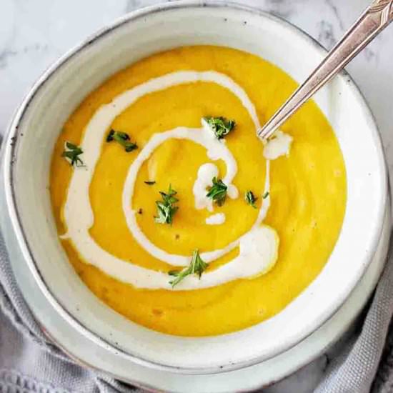 Slow Cooker Pumpkin Soup