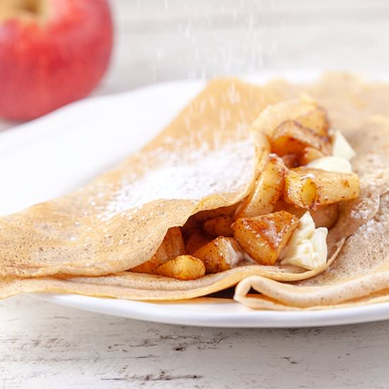 Cinnamon crêpes