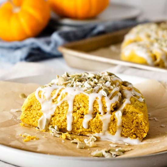 Gluten-Free Pumpkin Scones