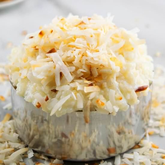 Coconut Rice Pudding