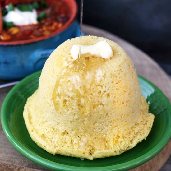 Microwaveable Cornbread In A Mug