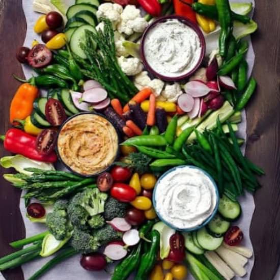 Easiest Crudite Platter