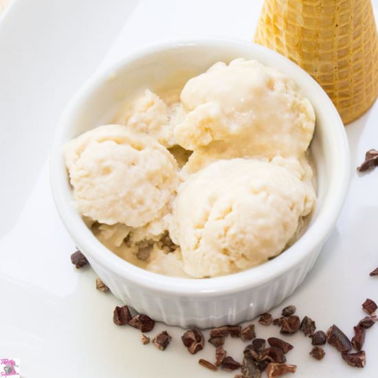 3 Ingredient Coconut Ice Cream