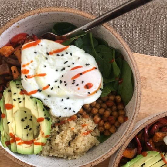 Chickpea Quinoa Buddha Bowl