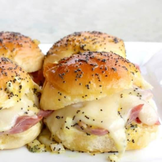 Ham and Cheese Sliders