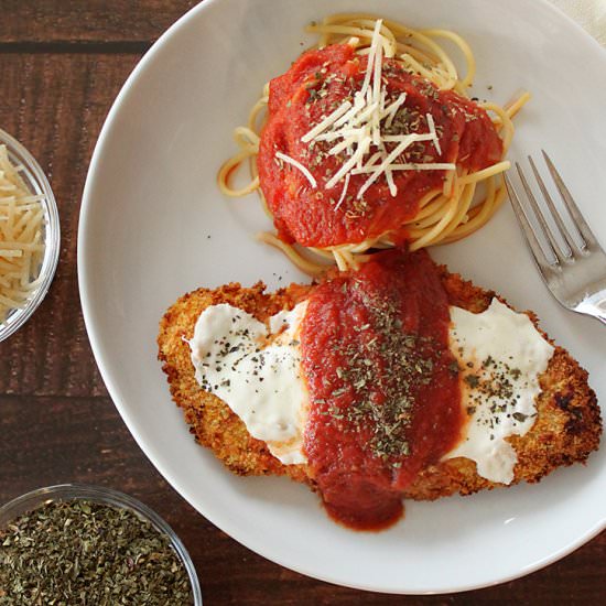 Air Fryer Chicken Parmesan