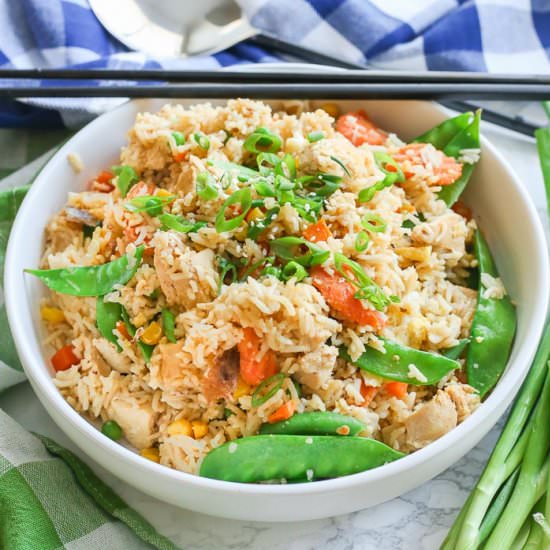 Instant Pot Chicken Fried Rice