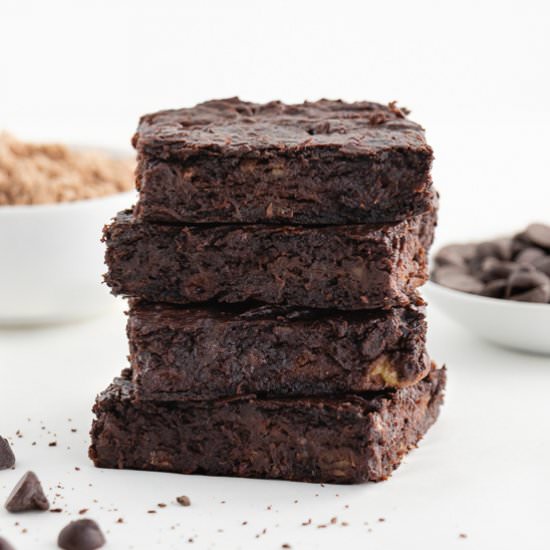 Vegan Protein Brownies