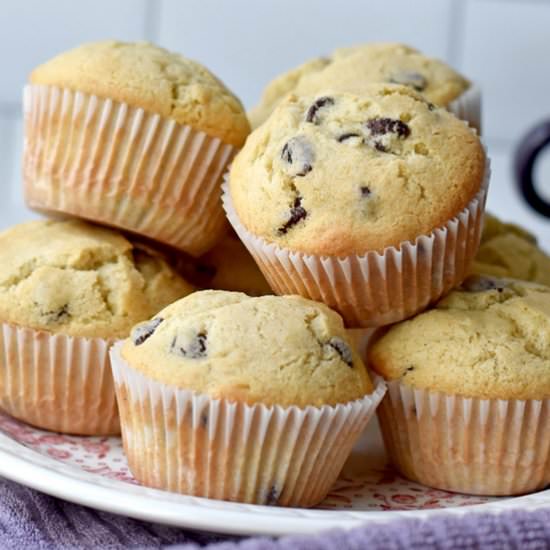 Gluten Free Chocolate Chip Muffins