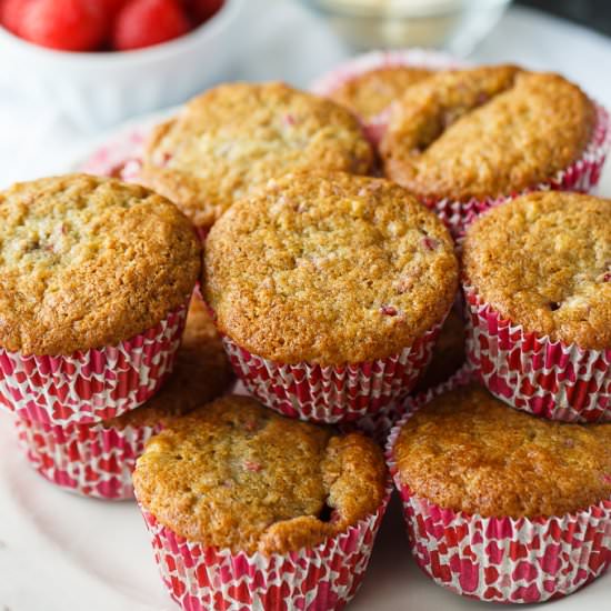 Banana Raspberry Muffins