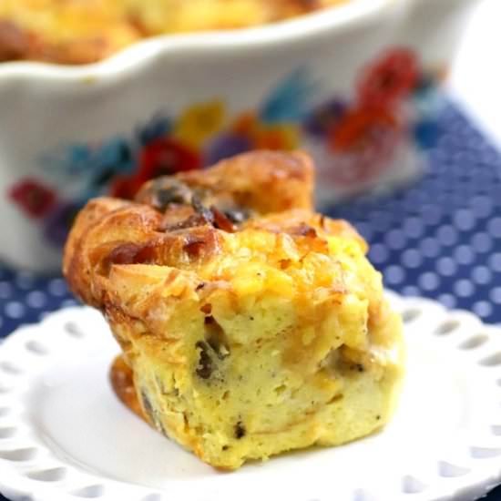 Bagel Breakfast Casserole