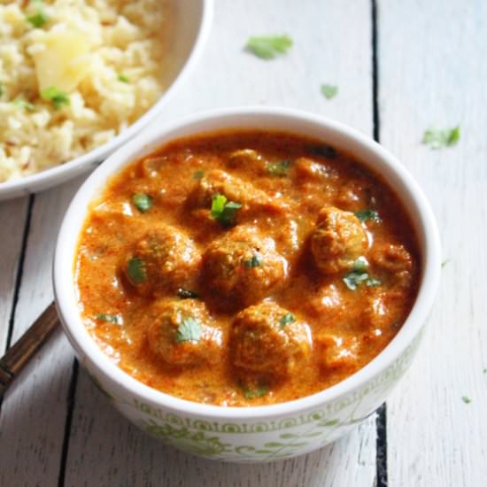 Soya Chunks Curry