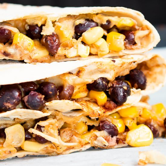 Black Bean Quesadilla