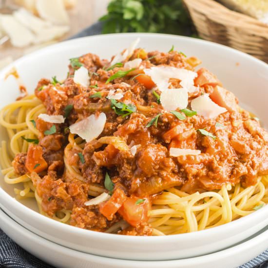 Easy & Tasty Spaghetti Bolognese