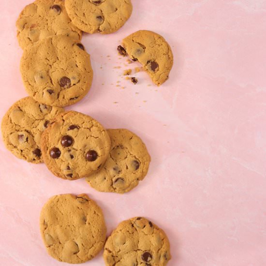 Peanut Butter Chocolate Chip Cookie