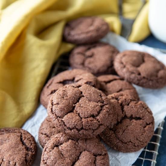 Chocolate Snickerdoodle Cookies