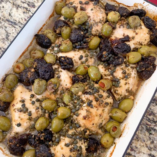 Chicken Marbella