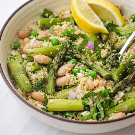 Asparagus Couscous Bowls