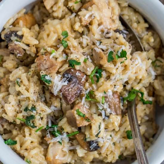 Cheesy Chicken Rice Recipe