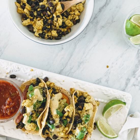 Vegan Breakfast Tacos