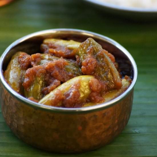 Stuffed Tindora or Ivy Gourd