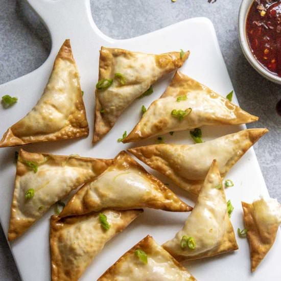 Air Fryer Crab Rangoon