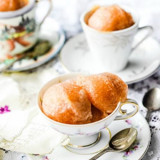 Earl Grey Tea Sorbet