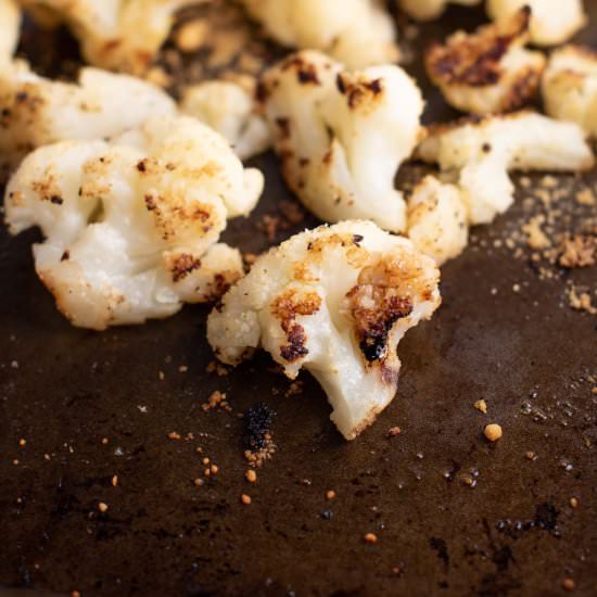Roasted Frozen Cauliflower