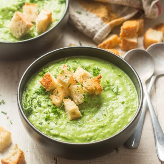 Fresh Pea Soup