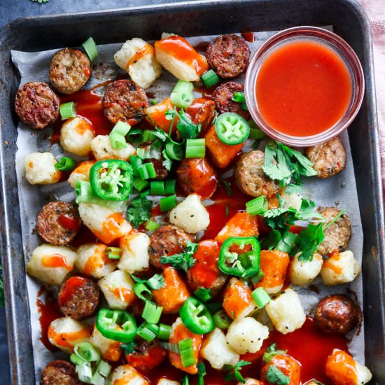Buffalo Cauliflower Gnocchi