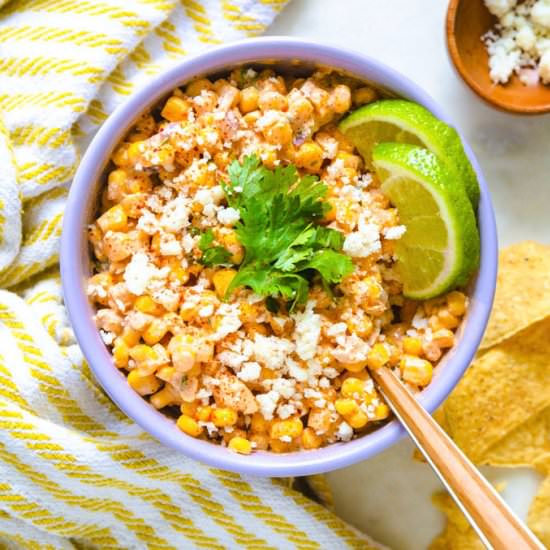 Mexican Corn Dip {Elote dip}