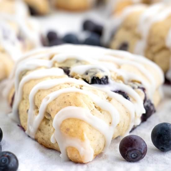 Vegan Blueberry Scones