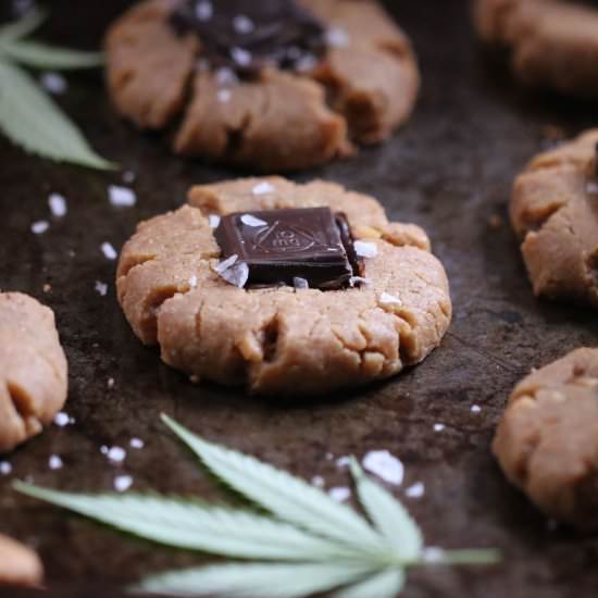 Peanut Butter Thumbprint Cookies
