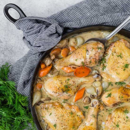 Chicken Fricassee