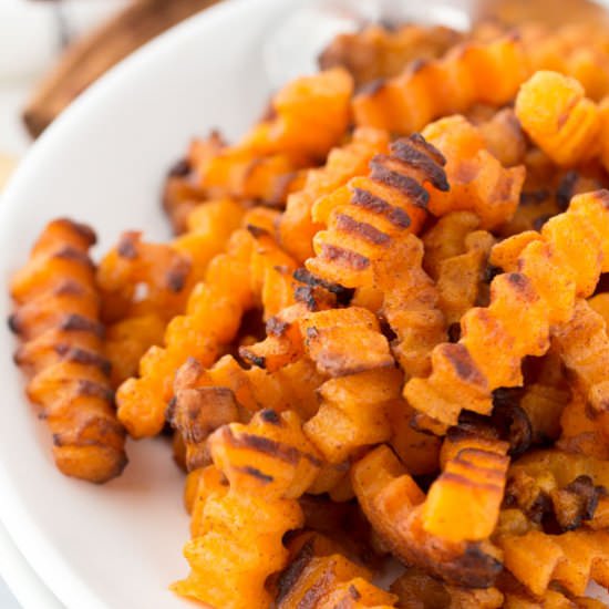 Cinnamon Butternut Squash Zig Zags