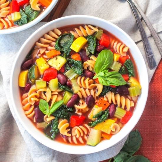 Veggie-tastic Minestrone Soup