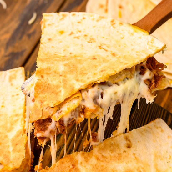 Pulled Pork Quesadillas