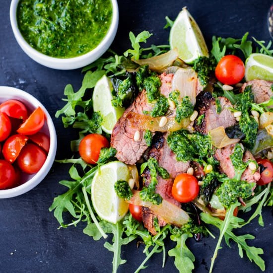 California Grilled Steak Salad